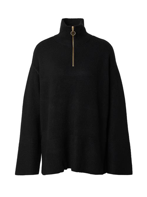 Se VERO MODA Pullover i overstørrelse 'PHILINE'  sort ved About You