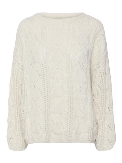 VERO MODA Pullover  uldhvid