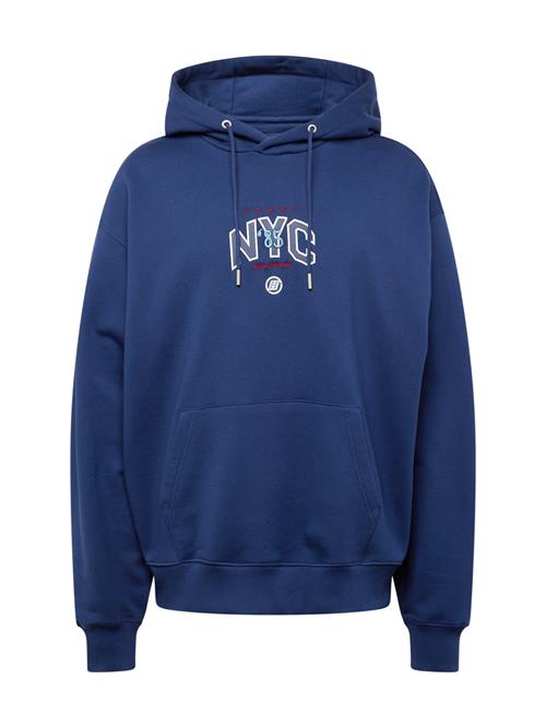 Se Tommy Jeans Sweatshirt 'GAME DAY'  dueblå / mørkeblå / rød / hvid ved About You