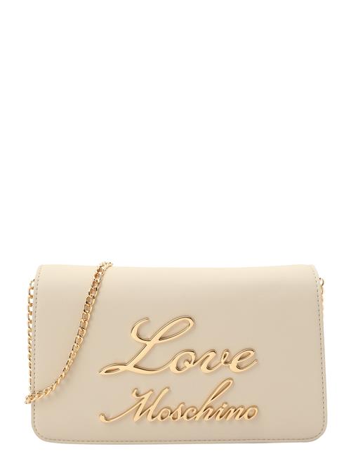 Love Moschino Skuldertaske  creme / guld