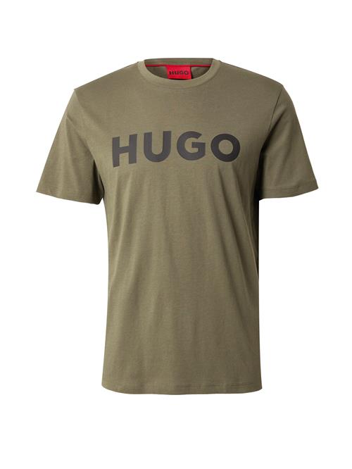 HUGO Bluser & t-shirts 'Dulivio'  oliven / sort