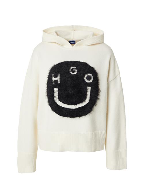 HUGO Pullover 'Suvany'  sort / hvid