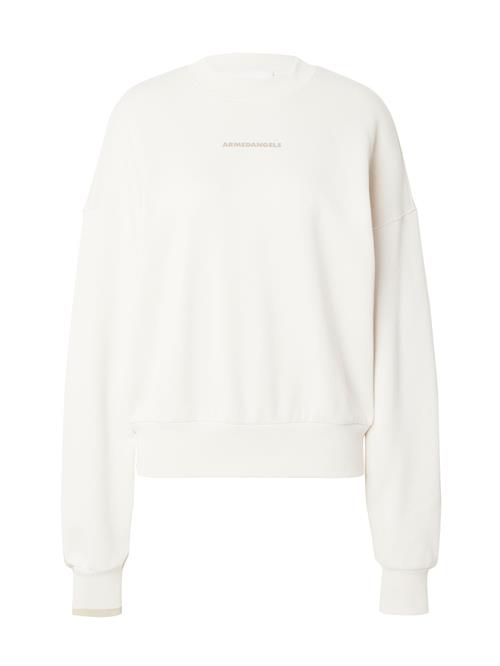 Se ARMEDANGELS Sweatshirt 'ALIZAA NESTLING'  beige / uldhvid ved About You