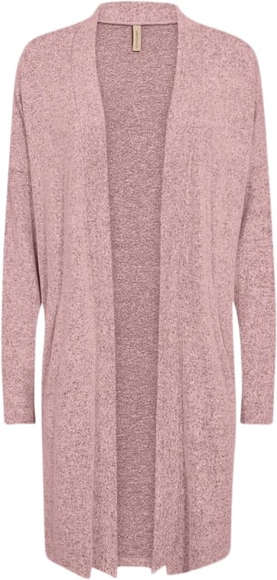 soyaconcept Scbiara 2 Cardigan Rosa Kvinde 94210 Rosa Cardigans Str S - Viskose hos Magasin