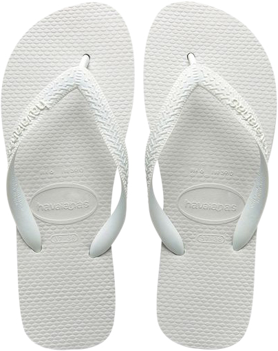 Se Havaianas TOP Kvinde Hvid Klipklapper Str 35-36 - hos Magasin ved Magasin