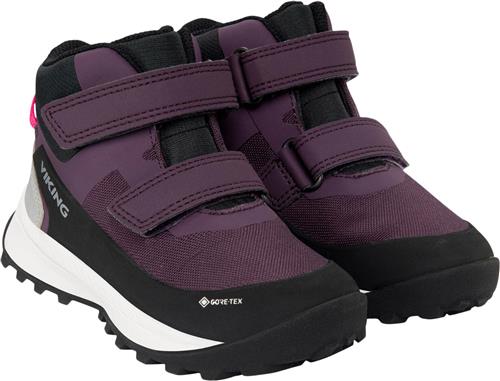 Se Viking Expower Mid GTX 2V Grape Sneakers Str 25 - Gummi hos Magasin ved Magasin