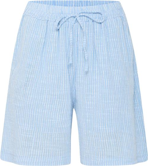 Sorbet Sbalexa Stripe Shorts Kvinde Cerulean Bermudashorts Str S - hos Magasin