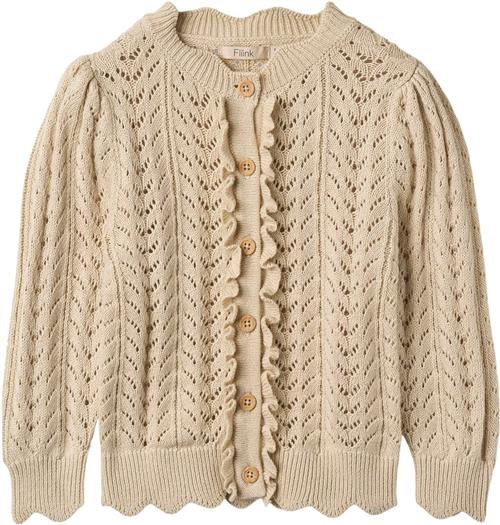 Se Fliink Nova Cardigan Str 18M/86 - Sandshell Cardigans Bomuld hos Magasin ved Magasin