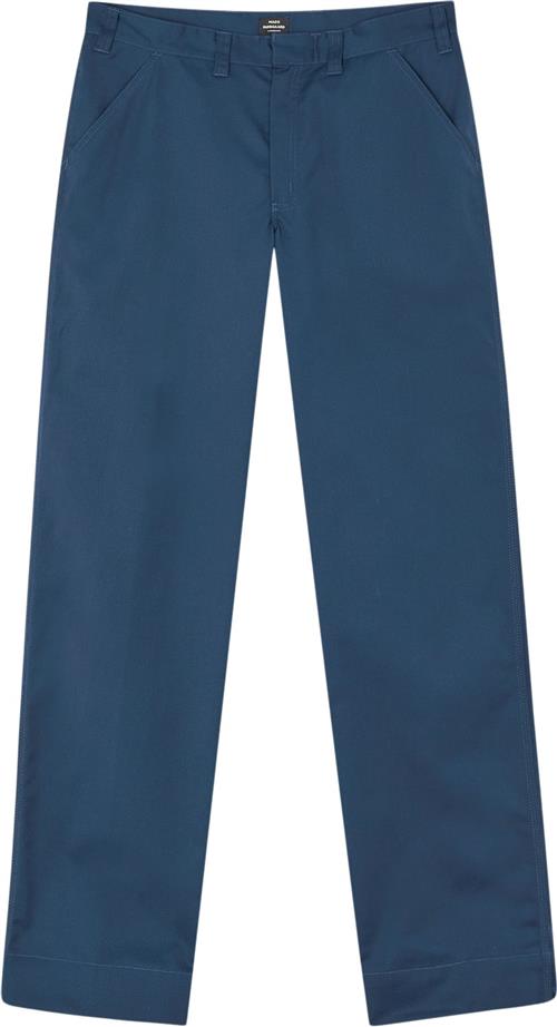 Mads Nørgaard - Copenhagen Kansas MN Twill Trousers Mand Blå Chinos Str 48 - hos Magasin