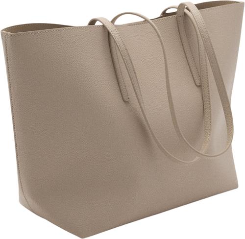 Se MANGO Pebbled Effect Shopper bag U - Skuldertasker hos Magasin ved Magasin