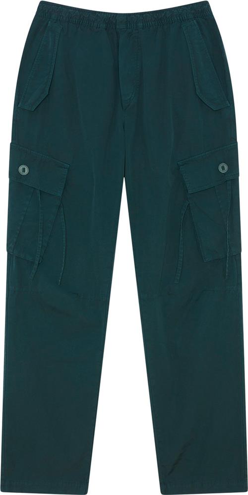 Se Wood Wood Wwstanley Cargo Trousers Mand Forest Green Casual Bukser Str S - hos Magasin ved Magasin