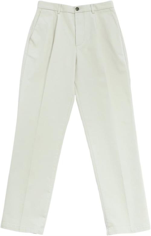 Se Wood Wood Ove Soft Twill Trousers Mand Light Sand Chinos Str 48 - hos Magasin ved Magasin