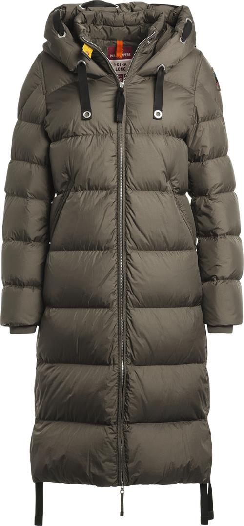 PARAJUMPERS Panda Water Repellent Down Jacket Kvinde Taggia Olive Dunjakker Str L - Nylon hos Magasin