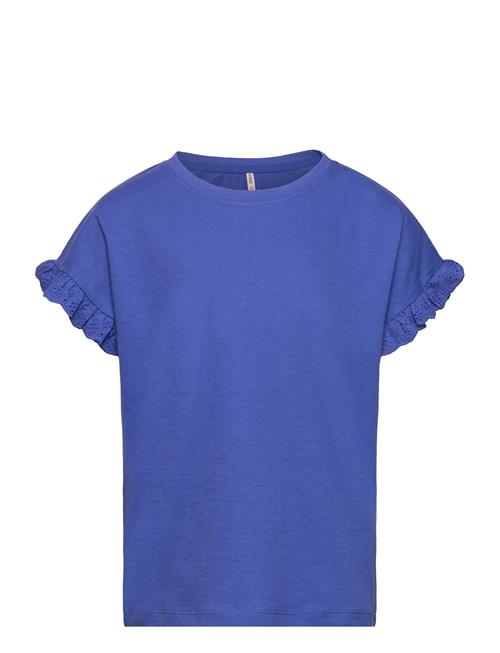 Kids Only Kogiris S/S Emb Top Jrs Kids Only Blue