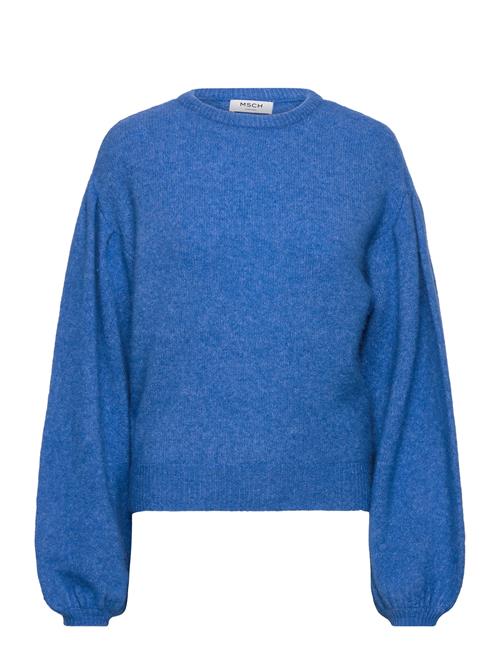 Se MSCH Copenhagen Mschlillian Hope Balloon Pullover MSCH Copenhagen Blue ved Booztlet