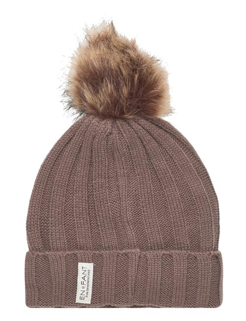 En Fant Beenie W. Fake Fur En Fant Brown