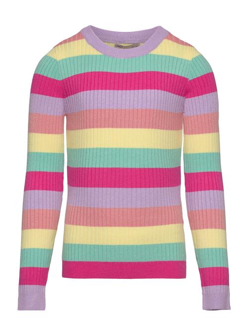 Se Kids Only Kogkarol L/S O-Neck Knt Kids Only Patterned ved Booztlet