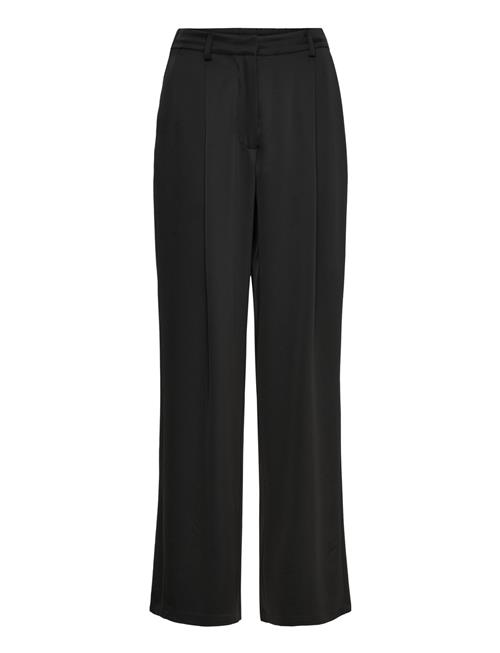 Malina Sarah Elastic Waist Satin Pants Malina Black