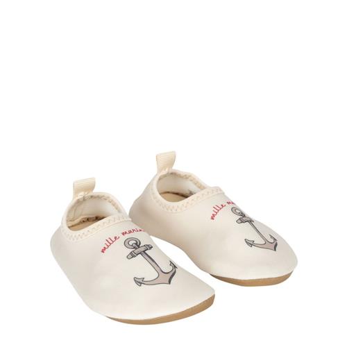 Se Konges Sløjd Aster Mønstrete Svømmeskoer Sail Away | Beige | 24-25 EU ved Babyshop