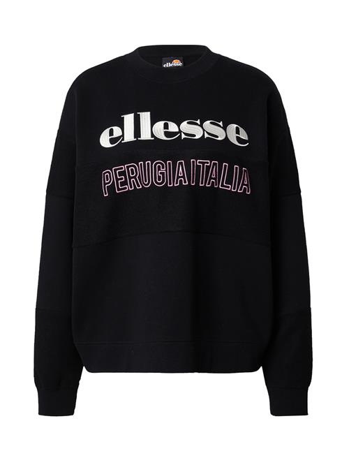 Se ELLESSE Sweatshirt  pink / sort / hvid ved About You