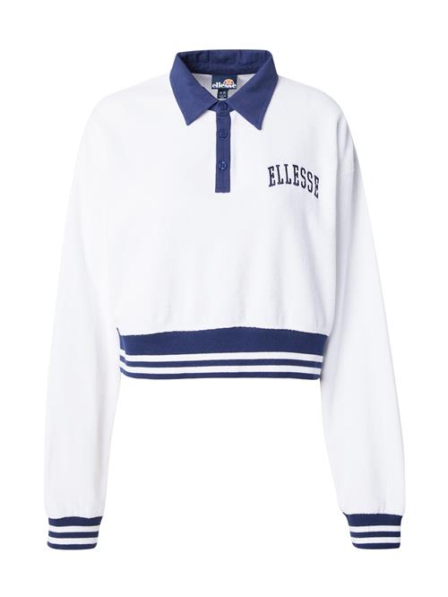 ELLESSE Sweatshirt 'Crocetta'  blå / hvid