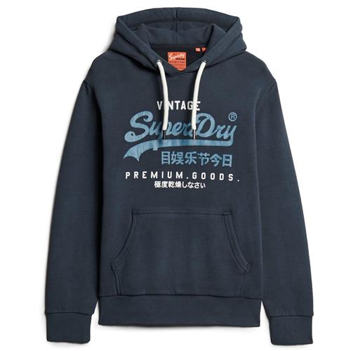 Se Superdry Sweatshirt  lyseblå / mørkeblå / hvid ved About You