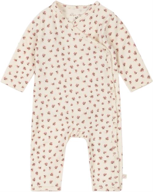 Konges Sløjd Basic Newborn Onesie Gots Str 0-1M - P05009 Toppe Bomuld hos Magasin