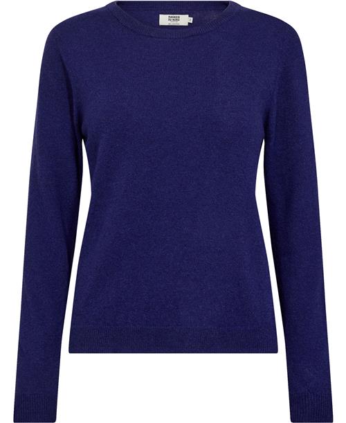 Magasin du Nord Collection Magasin Myrna 1 RWS Strik Lambswool Kvinde Fantasy Blue Sweaters Str L Uld