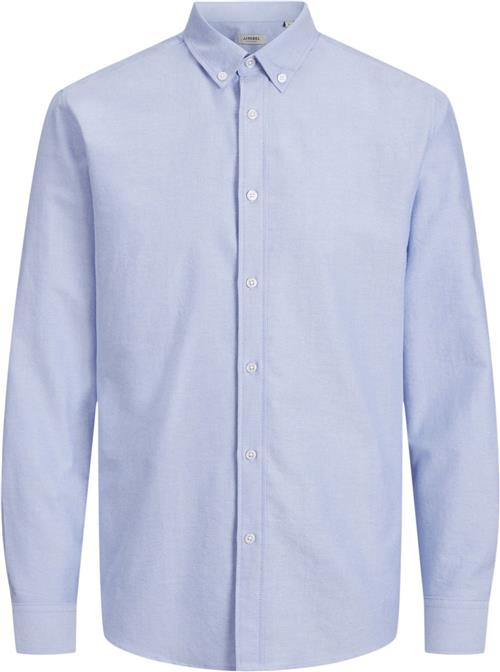 Se JJ-REBEL Jreboscar Shirt LS Noos Kvinde Cashmere Blue Skjorter Str S - hos Magasin ved Magasin