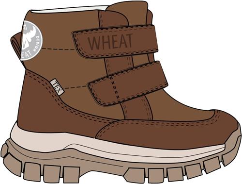 Se Wheat Winterboot Millas Tex Cognac Støvler Str 31 - Uld hos Magasin ved Magasin