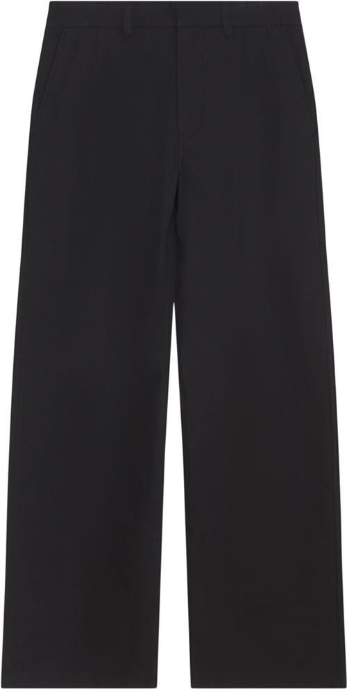 Wood Wood Wwfed AA Chino Mand Black Chinos Str XS - hos Magasin