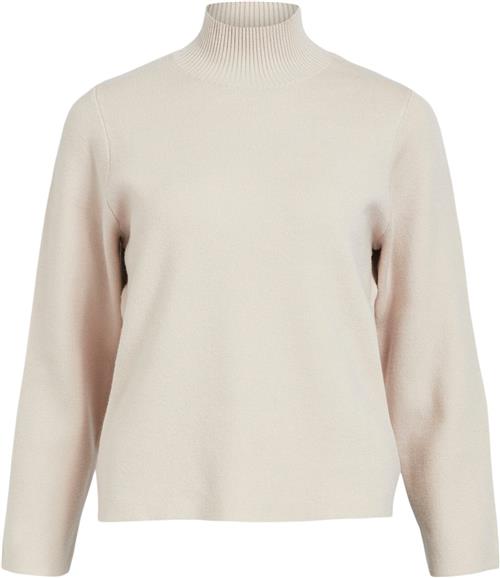 Object Objreynard Square Sleeve Pullover N Kvinde Silver Gray Toppe Str XL - hos Magasin