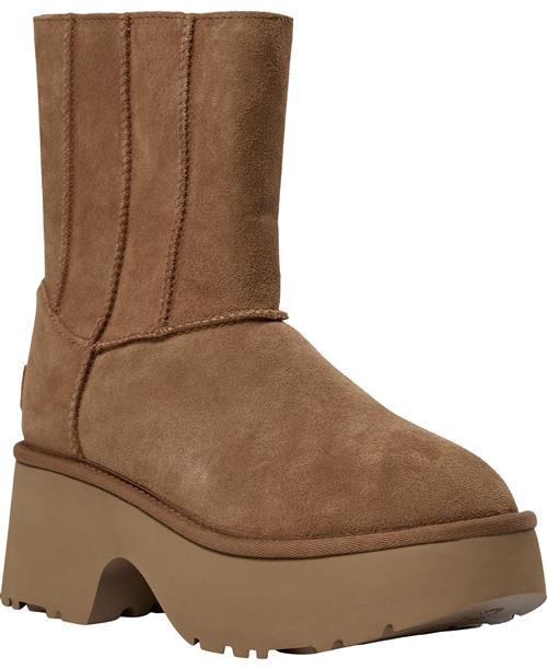 Se UGG W Classic Twin Seam Kvinde Chestnut Vinterstøvler Str 38 - Polyester hos Magasin ved Magasin