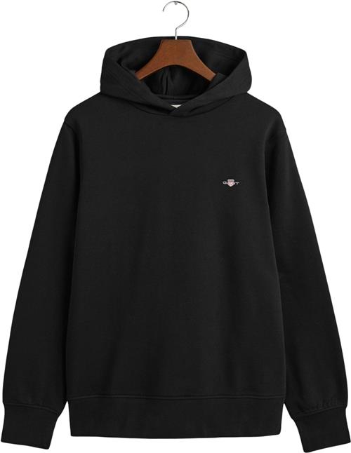 Gant REG EMB Archive Shield Hoodie Mand Black Hoodies Str XL - hos Magasin