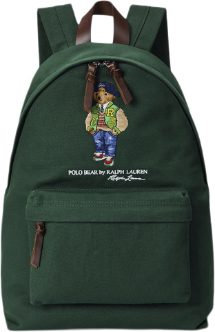 Se Polo Ralph Lauren Canvasbear Backpck-bpk-lrg One size - Skuldertasker hos Magasin ved Magasin