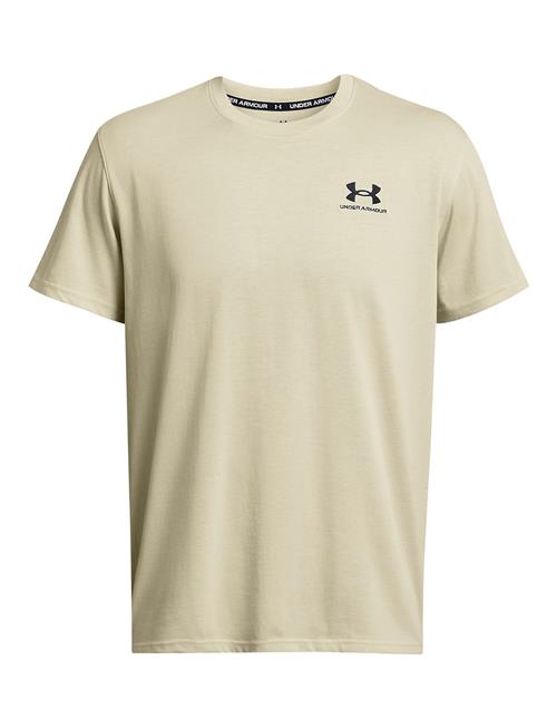 Ua Logo Emb Heavyweight Ss Under Armour Beige