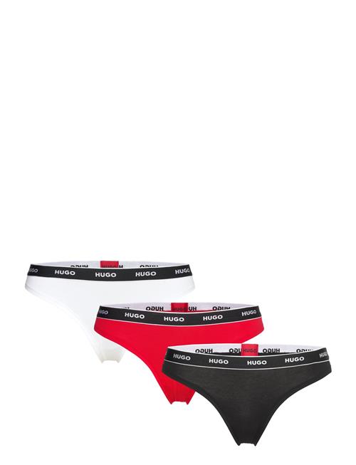 HUGO Triplet Thong Stripe HUGO Black