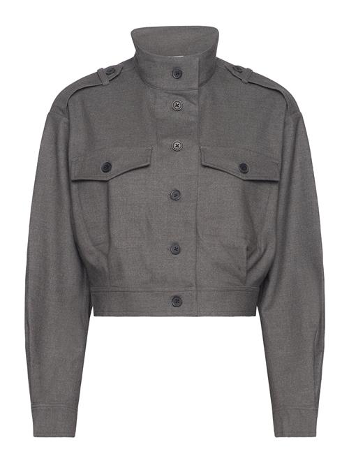 Second Female Tradition Shirt Jacket Second Female Grey