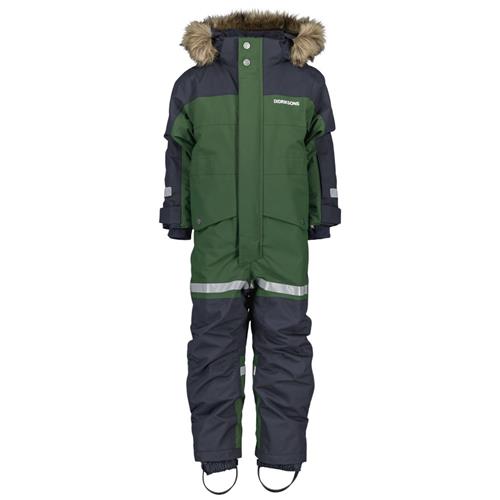 Se Didriksons Bjärven Winter Coverall Pine Green | Grønn | 90 cm ved Babyshop