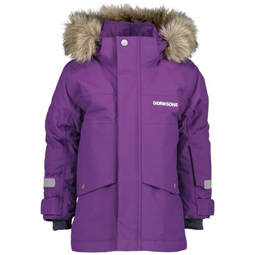 Se Didriksons Bjärven Parka Royal Purple | Lilla | 140 cm ved Babyshop