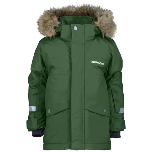 Didriksons Bjärven Parka Pine Green | Grønn | 140 cm