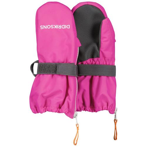 Didriksons Biggles Zip Mitten Skihandsker Plastic Pink | Lyserød | 4-6 years