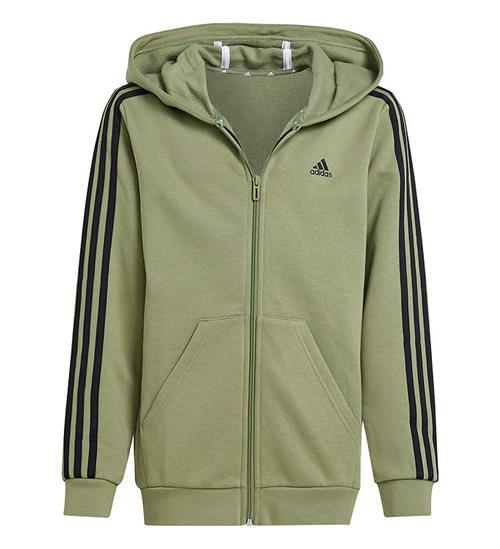 adidas Performance Cardigan - U 3S FL FZ - GrÃ¸n/Sort