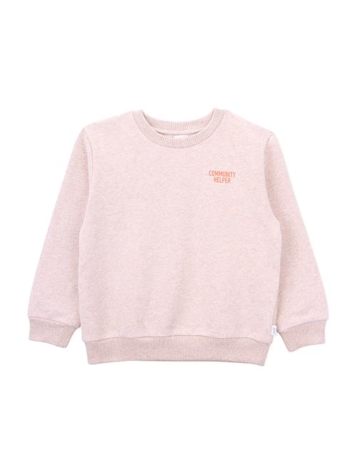 KNOT Sweatshirt  orange / pastelpink