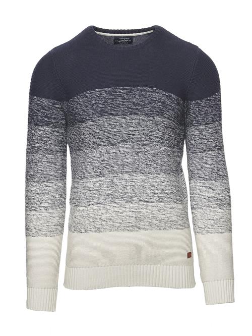 Se KOROSHI Pullover  navy / hvid ved About You