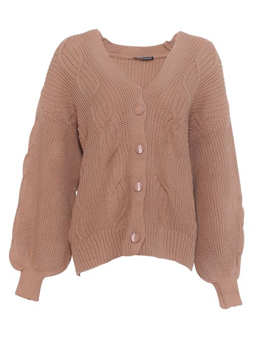 Se FRESHLIONS Oversized cardigan 'Huiza'  beige ved About You