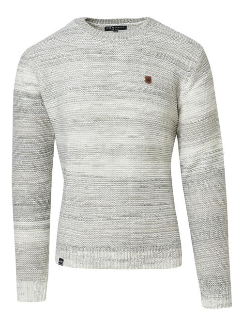 KOROSHI Pullover  brun / grå / stone / lysegrå