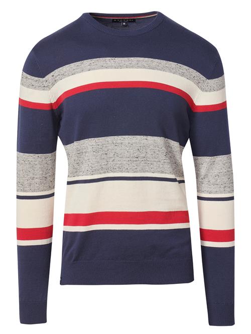 KOROSHI Pullover  beige / navy / grå / rød