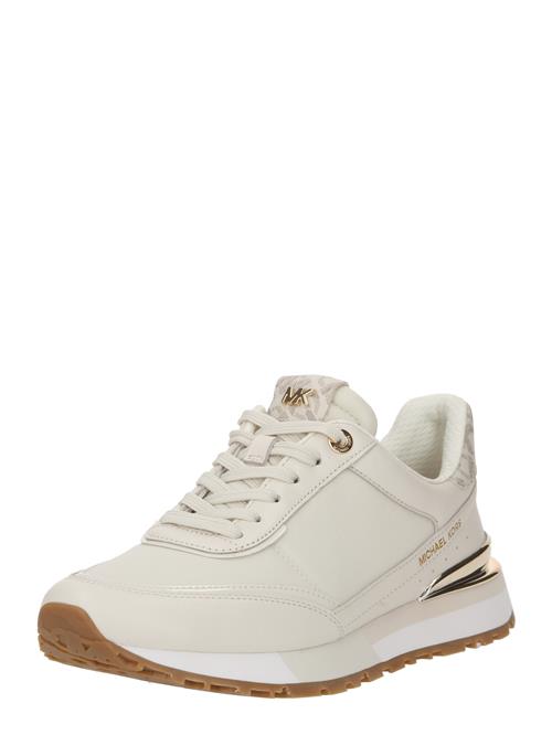 Se MICHAEL Michael Kors Sneaker low 'NOVA'  creme / mørkebeige / guld / taupe ved About You