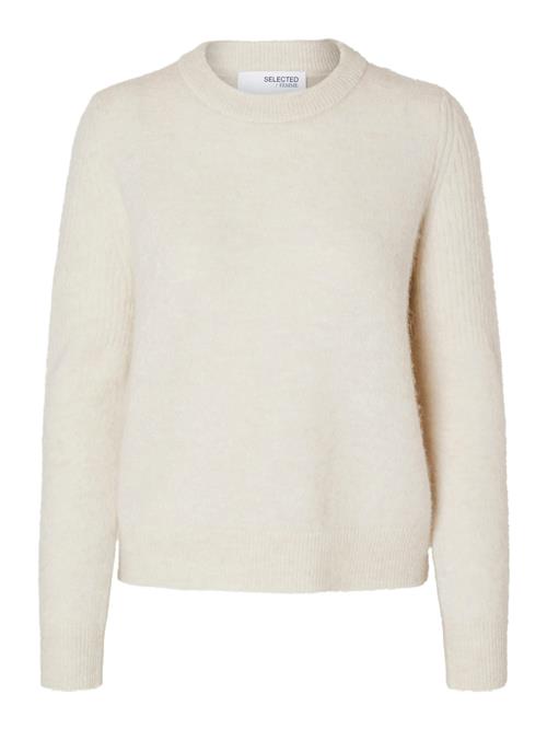 Se SELECTED FEMME Pullover 'SLFSia Ras'  lysebeige ved About You